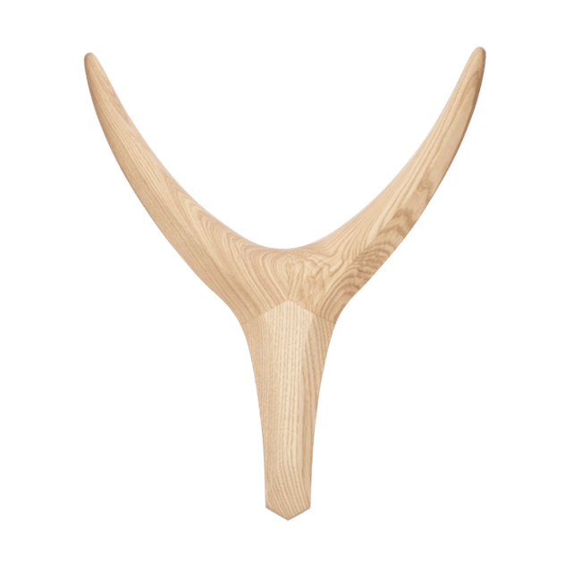 EKTA Living-Nguni Head Wall Mount 625-Nature-EK-30272